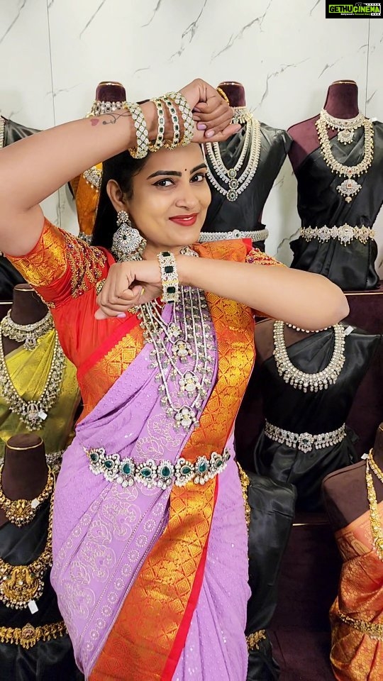 Himaja Instagram - India’s largest Silver Jewellery now in Kukatpally @emmadi_silver_jewellery Calling all brides-to-be! 💫 Visit @emmadi_silver_jewellery and explore a wide range of jewellery options to suit your style and budget! Get ready to explore the timeless allure of silver jewellery and how it can elevate your bridal look. #emmadisilverjewellery #bridaljewellery #weddingjewellery #silverjewelry #jewellery #goldjewellery #diamondjewelry #bridetobe #bridalphotography #weddingphotography #bridalexhibition