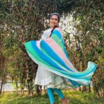 Himaja Instagram - I dress myself not to impress, but for comfort and style ❤️ Outfit by @varuni_couture ❤️ #dresses #design #designerwear #designer #designerdress #outfits #trendy #beautiful