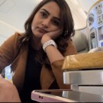 Himaja Instagram - Can’t wait to see you all at NATS in USA & Thank you @emirates for your surprise complementary sleepwear .. #nats #natstelugusambaralu #excited #newjersy #newyork #emirates Newjersey