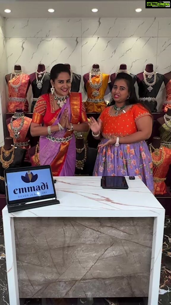 Himaja Instagram - Calling all brides-to-be! 💫 Visit @emmadi_silver_jewellery at the Bridal Mela and explore a wide range of jewellery options to suit your style and budget. Hurry, the exhibition is only open from May 15th to May 30th! Get ready to explore the timeless allure of silver jewellery and how it can elevate your bridal look. #emmadisilverjewellery #bridaljewellery #weddingjewellery #silverjewelry #jewellery #goldjewellery #diamondjewelry #bridetobe #bridalphotography #weddingphotography #bridalexhibition