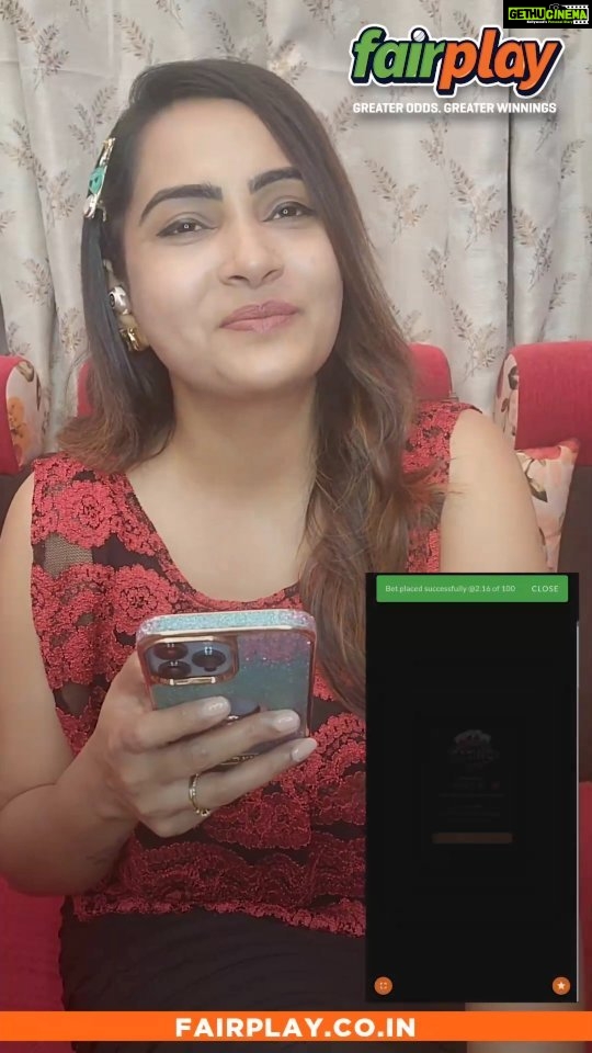 Himaja Instagram - Use Affiliate Code HIMAJA300 to get a 300% first and 50% second deposit bonus. Stand the best chance to make huge profits this IPL season with Fairplay, India's premier sports betting exchange! Enjoy free live streaming (before TV), Bet smart and experience the ultimate IPL betting thrill only with Fairplay! π Play cricket, football, tennis and 30+ premium sports! πΈ 300% first and 50% second deposit BONUS! π°5% Lossback Bonus on Every IPL Match! π§ Instant withdrawals, anytime anywhere! Register today, win everyday π #IPL2023withFairPlay #IPL2023 #IPL #Cricket #T20 #T20cricket #FairPlay #Cricketbetting #Betting #Cricketlovers #Betandwin #IPL2023Live #IPL2023Season #IPL2023Matches #CricketBettingTips #CricketBetWinRepeat #BetOnCricket #Bettingtips #cricketlivebetting #cricketbettingonline #onlinecricketbetting