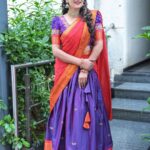 Himaja Instagram - ❤️Outfit Designed By @mickeyfashions6 #designerwear #lehenga #halfsaree