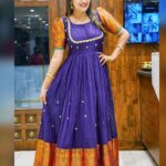 Himaja Instagram - ❤️This trending design designed by @omsai_pattusarees #dresses #designerwear