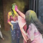 Himaja Instagram - Happy Holi and Happy Women's Day 🥰 @k___sreevani @k_rajanandini @vikramaditya1625 @neelimaactress #holi #happyholi #women #womensday #viral #trending
