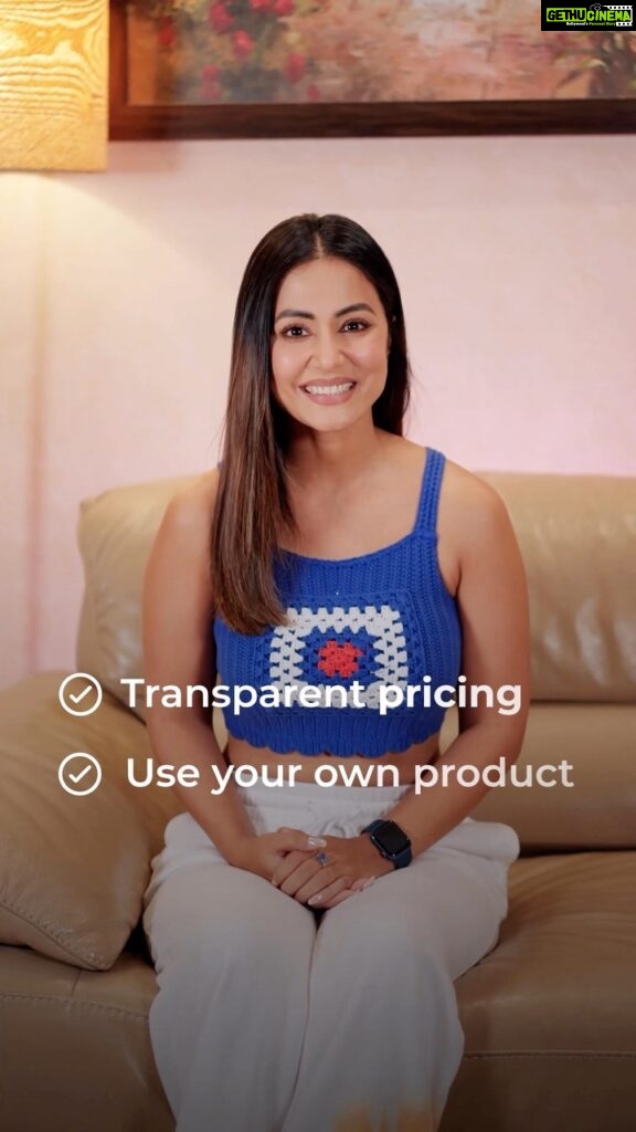 Hina Khan Instagram - Well, there’s now no other better way to use your product without any hassle when Yes Madam - Home Salon is there to provide you the freedom to use them. And I still can’t get over the fact that I can save some good bucks and still get amazing services for self-pampering. I loovveee it. Use my coupon code “HINA” and get flat ₹101 off on your first booking. Follow @yesmadam_official #yesmadam #homesalon #salonathome #Facial #skinconcern #skincare #salonservices