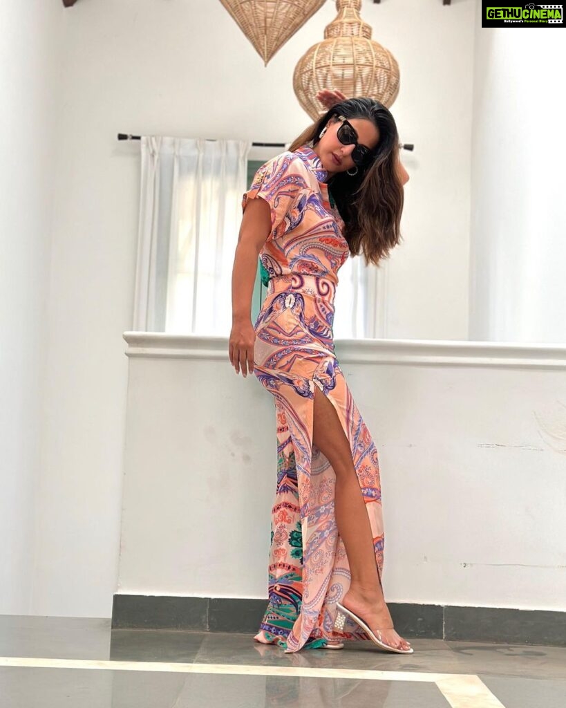 Hina Khan Instagram - A day in Goa.. Good food, good company, and good vibes.. . . . Outfit @limerickofficial @amigos.rizwan