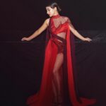 Hina Khan Instagram - I know m fire and you are craving to burn ❤️‍🔥 Outfit : @gavinmiguelofficial Rings: @limelightdiamonds Stylist: @kansalsunakshi Style team: @siddhi_p17 MUAH @digambar103 @sankpalsavita 📸 @visualaffairs_va Publicist @brandnbuzz