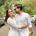 Hina Khan Instagram - Itna mazaa kyon aaraha hai.. Happy Holi ❤️
