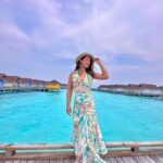 Hina Khan Instagram - Perfect place in paradise.. @thestandardmaldives @thestandard @coastalinofficial The Standard, Maldives