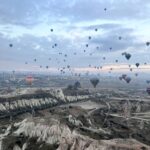 Hina Khan Instagram - Hot Air Balloon in cappadocia 🎈 Ticked off my bucket list.. What a mesmerising experience.. The historic fairy chimneys are definitely gram worthy 😬 @goturkiye @turkiyetourism_in #gocappadocia #türkiyetogether