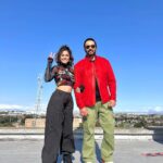 Hina Khan Instagram - It’s been such a pleasure to associate myself once again with the life changing Show we all know as Khatron Ke Khiladi. This show flips your mind over its own in the best way possible. You never remain the same as before only for good. And the cherry on top is that you get to meet the Master Of Stunts and Action God Personified Rohit Shetty who’s one sweet and immensely humble soul. So much to take away from this gig that I forever keep close to my heart. #KhiladiForLife #ActionMakers #hustler Outfit @_huemn Heels @londonrag_in Stylist @stylebysaachivj