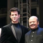 Hrithik Roshan Instagram - His biggest fan is me. My chacha is my whole childhood. The rhythm in me comes from him. Thank you chacha for enriching my life with your magic, and thank you for the innumerable musical instruments you brought into my life every birthday. Watching you create melodies will always remain my all time favorite memory. Watching you, being around you as you created for hours on the harmonium, hearing your voice, watching the sweetness of your expressions as you sang, all of it became me. I took it from you and it made me fly. You were always the silent music magician but listening to you speak in the recent years has made me a fan of your words, your wit and your charm too. You are amazing . HAPPY BIRTHDAY Chacha! Your music lives and will live forever ! ❤️ @rajeshroshan24