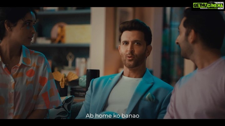 Hrithik Roshan Instagram - @Zebronics is here to elevate the way everyone experiences home entertainment with their wide range of premium Soundbars and Projectors, built for the masses. #Zebronics #AlwaysAhead #AbHomeKoBanaoHomeTheatre #Ad