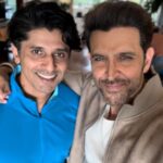 Hrithik Roshan Instagram - Happy Birthday swapneel ! My trainer and now my competitor !! Have a kickass year ahead ! Means I’m gonna kick your ass this time round! Let the games begin !! 👊❤️ @swapneelhazare