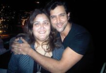 Hrithik Roshan Instagram - My soul would have not been this enriched if you didn’t exist didi. Thank you for being exactly who you are and the way you are. You teach without even knowing that you do. I love you ❤️ Happy Birthday!! 🥳