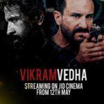 Hrithik Roshan Instagram – Really eager for you all to watch #VikramVedha! 
I tried doing something in this one which was a bit whacko for me :) I wonder if it has worked 🧐 YOU tell me ! 
Also by the way , you can watch the digital premier absolutely FREE ! Which I think is amazing , well done @officialjiocinema for making this happen !! 

Streaming from tonight !! 
#VikramVedhaOnJioCinema

#SaifAliKhan @pushkar.gayatri @radhikaofficial @rohitsaraf @iyogitabihani @mrfilmistaani @instasattu @officialjiostudios @reliance.entertainment @tseries.official @studiosynot @fridayfilmworks