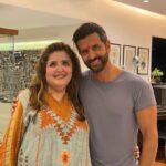Hrithik Roshan Instagram - My soul would have not been this enriched if you didn’t exist didi. Thank you for being exactly who you are and the way you are. You teach without even knowing that you do. I love you ❤️ Happy Birthday!! 🥳