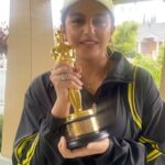 Huma Qureshi Instagram – My first producer (Gangs of Wasseypur) , friend , almost flatmate ( that’s how my name is still saved on her phone) @guneetmonga !! Im so proud of you .. thank you for showing us how it’s done .. you are an inspiration girl!! 

Living her best life , winning an Oscar for India on her 3 month anniversary.. stuff fairytales are made of. I’ve seen your hustle , your passion , your drive and just sticking it out in an all boys club. All I can say is …. that this is just the beginning 🥰💫 

Oh and thank you for letting me touch and record these ridiculous videos with ‘Goldie’ … now I’m just going to have to get my own so we can pose together 😘❤️🔥#love #morepowertoyou #proud #inspired