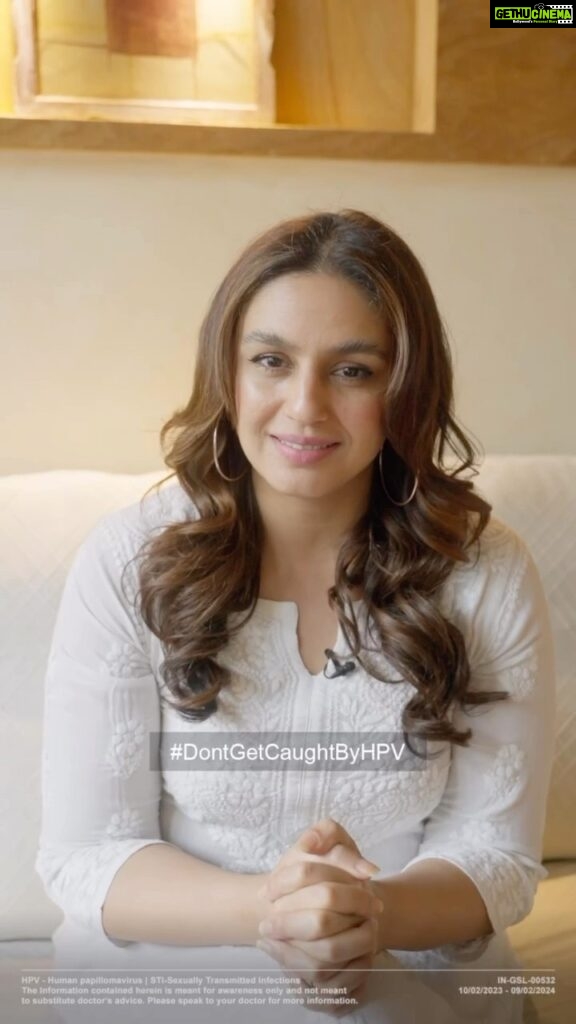 Huma Qureshi Instagram - It’s time we talk about our sexual health with the right people. While there’s protection, there’s also pap smears and prevention that we should know about. HPV (Human Papillomavirus) is a common Sexually Transmitted Infection, which as you just learnt, can cause so many health risks. So why take that chance, when you can just prevent it earlier? To learn more about HPV and its preventions, log on to letsfighthpv.com and talk to an expert, or consult your gynaecologist. Just remember, #DontGetCaughtByHPV This information is for awareness only. Please consult your doctor for more information on HPV prevention. IN-GSL-00509 l 30/01/2023-24/01/2024 Issued in public interest. #DontGetCaughtByHPV #HPV #HumanPapillomavirus #HPVAwareness #SexualHealth #SexuallyTransmittedInfections #STI #HPVInfection #HPVeducation #HPVvaccine #CervicalCancer #Collaboration #MSDIndia #LetsFightHPV #MSDTRK1 #Ad #Collab
