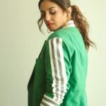 Huma Qureshi Instagram – 💚 

Styled by : @sanamratansi
Assisted by : @nirikshapoojary_ 
Jacket : @khhouseofkhaddar
Crop top and pants : @zara
Earring :  @myrhabyrhea 
Rings : @myrhabyrhea @inaya_accessories
Make Up : @krisann.figueiredo.mua 
Hair : @rakshandairanimakeupandhair
Photographer : @devsphotographyofficial