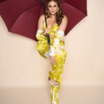 Huma Qureshi Instagram - Baarish 🌧️ Shall #Tarla ji make some pakodas today ?? Or pose with her umbrella?? #genuinekoshen Styled by : @sanamratansi Assisted by : @nirikshapoojary_ @ankitha_chauhan @sr_styleco Coords set - @themissyco Earrings - @azotiique Rings : @misho_designs Photographer : @ayushguptaphoto @avdhut__l Hair : @rakshandairanimakeupandhair Make up : @ajayvrao721 Nails : @itssoezi
