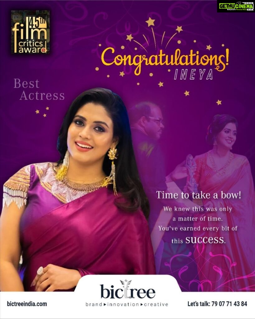 Iniya Instagram - Thank you @bictreeindia for love & support 💜