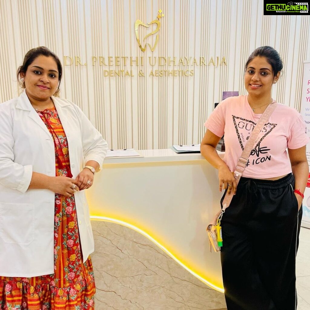 Iniya Instagram - Nice to have actress @iam_ineya our dental practice 😃 @drpreethi_dental_aesthetics ❤️ . @preethi_udhayaraja Dr.Preethi Udhayaraja M.D.S Orthodontist & Invisalign specialist For appointments : Dr. Preethi Udhayaraja Dental and Aesthetics 📞 : 98400 38330/ 98402 48330 Address 📍 No. 14/20, 3A, 3rd Floor, Dr. Nair Road, T. Nagar Chennai - 600 017 (Diagonally Opp Ambica Applam) . . . . . . . . . . . . . . . . . . . . . . . . . . . . . . #invisalign #invisalignindia #invisaligndiamondprovider #invisalignchennai #invisalignsmile #chennaidentist #drpreethidentalandaesthetics #clearalignersexpert #invisalignsmile #invisalignchennai #invisalignorthodontics #invisalignorthodontist #diamondproviderinvisalign #platinumproviderinvisalign #drpreethiudhayaraja #drpreethiudhayaraja #invisalign #chennaidentist Chennai, India