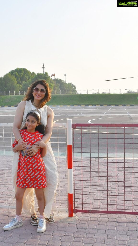 Isha Koppikar Instagram - If you are in Dubai, this is a must do. A mind blowing experience of seeing the beautiful city of dubai from a birds view. #dubai #visitdubai #dubaitravel #dubailife #helidubai #helicopter