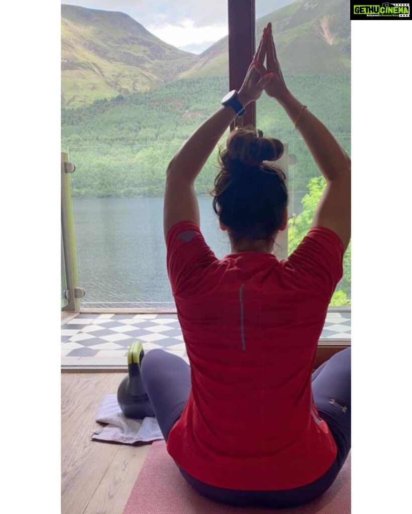 Isha Koppikar Instagram - No matter where I roam on this earthly plane, Yoga and meditation are my constant refrain. From the depths of the jungle to mountains high, I embrace their solace, beneath the open sky. Amidst the wild safari, where lions roam free, I find stillness within, as I breathe and decree. With each sun salutation, my spirit takes flight, Connecting with nature's rhythm, pure and bright. No matter where I am, yoga's light does shine, A timeless practice, transcending space and time. On World Yoga Day, let's unite in this quest, Embracing the union of body, mind, and zest. #WorldYogaDay