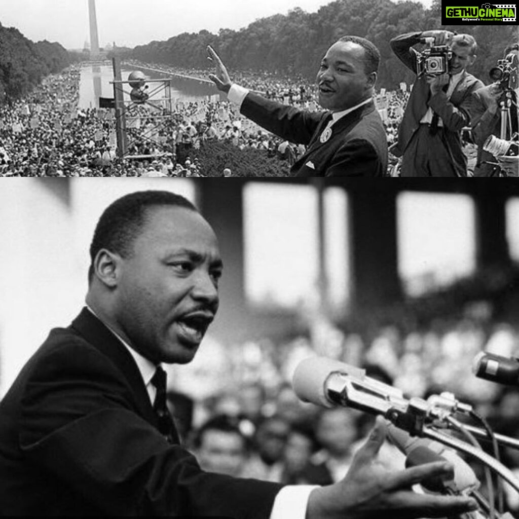 Isha Sharvani Instagram - Remembering and honouring the life of Martin Luther King and contemplating his efforts through dangerous times to make our world a better place✊🏾❤️✨✨ In the words of Indian Philosopher Ramakrishna Paramahamsa, “When the divine vision is attained, all will appear equal, and there remains no distinction of good or bad, or of high and low”. #martinlutherkingjrday #racialequality #freedomfighters #respect #gonetoosoon #peace #ramakrishnaparamahamsa