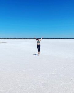 Isha Sharvani Instagram - Today has been such a beautiful day of connection to nature for me. ✨✨
Some of my experiences were meant to be remembered by my heart and soul and cannot be captured by camera. 
However us ladies are on the road again for She Is Strong and have travelled 370 kilometres today for our next show in Narrogin💪
How could we not stop to take in such beauty ❤️

#ishasharvani #dancer #dancerlife #travel #nature #westernaustralia #love #flyinghigh  #highonlife
