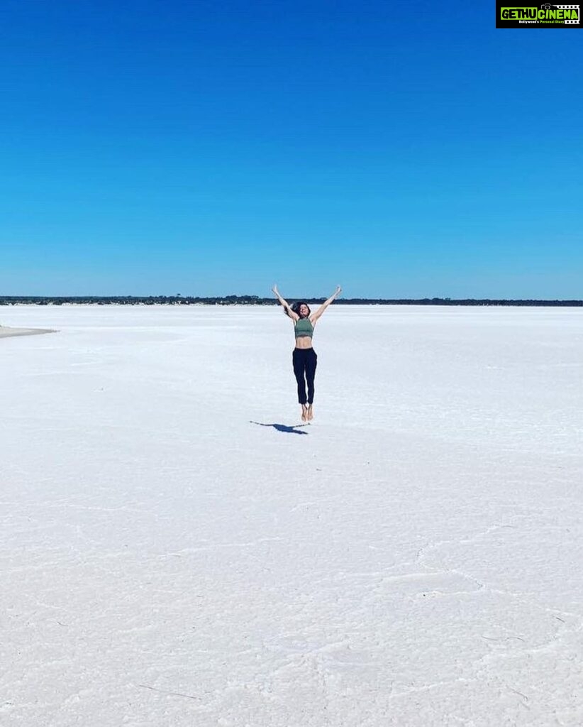 Isha Sharvani Instagram - Today has been such a beautiful day of connection to nature for me. ✨✨ Some of my experiences were meant to be remembered by my heart and soul and cannot be captured by camera. However us ladies are on the road again for She Is Strong and have travelled 370 kilometres today for our next show in Narrogin💪 How could we not stop to take in such beauty ❤️ #ishasharvani #dancer #dancerlife #travel #nature #westernaustralia #love #flyinghigh #highonlife