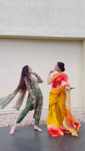 Ishaani Krishna Instagram - Had to 🙈🌼 #BaharlaHaMadhumas 🌺