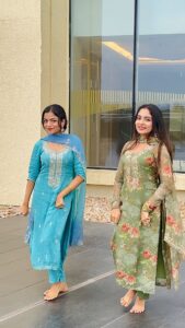 Ishaani Krishna Instagram - 🩵💚

#radhakaisenajale #reels #trend #insta #trending