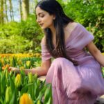 Ishaani Krishna Instagram – 💜 Keukenhof Gardens, Lisse – Netherlands
