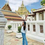 Ishaani Krishna Instagram - 🤍🩵 Watpho Temple Thailand