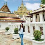 Ishaani Krishna Instagram - 🤍🩵 Watpho Temple Thailand