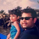 Ishaani Krishna Instagram - Happy Birthday Acha 🤍 @krishnakumar_actor