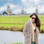 Ishaani Krishna Instagram - 🩵 Zaanse Schans- A Windmill Village