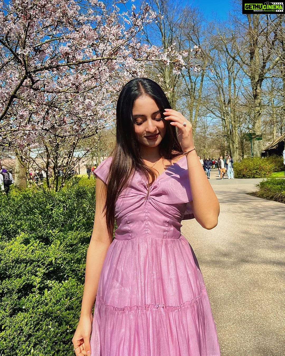 Ishaani Krishna Instagram - 💜 Keukenhof Gardens, Lisse - Netherlands
