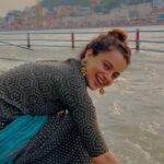 Kangana Ranaut Instagram - An evening in Haridwar…. ♥️