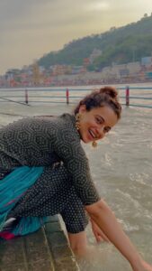 Kangana Ranaut Instagram - An evening in Haridwar…. ♥️