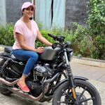 Kaniha Instagram - Definitely wanna get better at riding in 2023 ! #bike #harleydavidson #girlsonbikes #liberation PS: Yes I wear a helmet. 🙏 Chennai, India