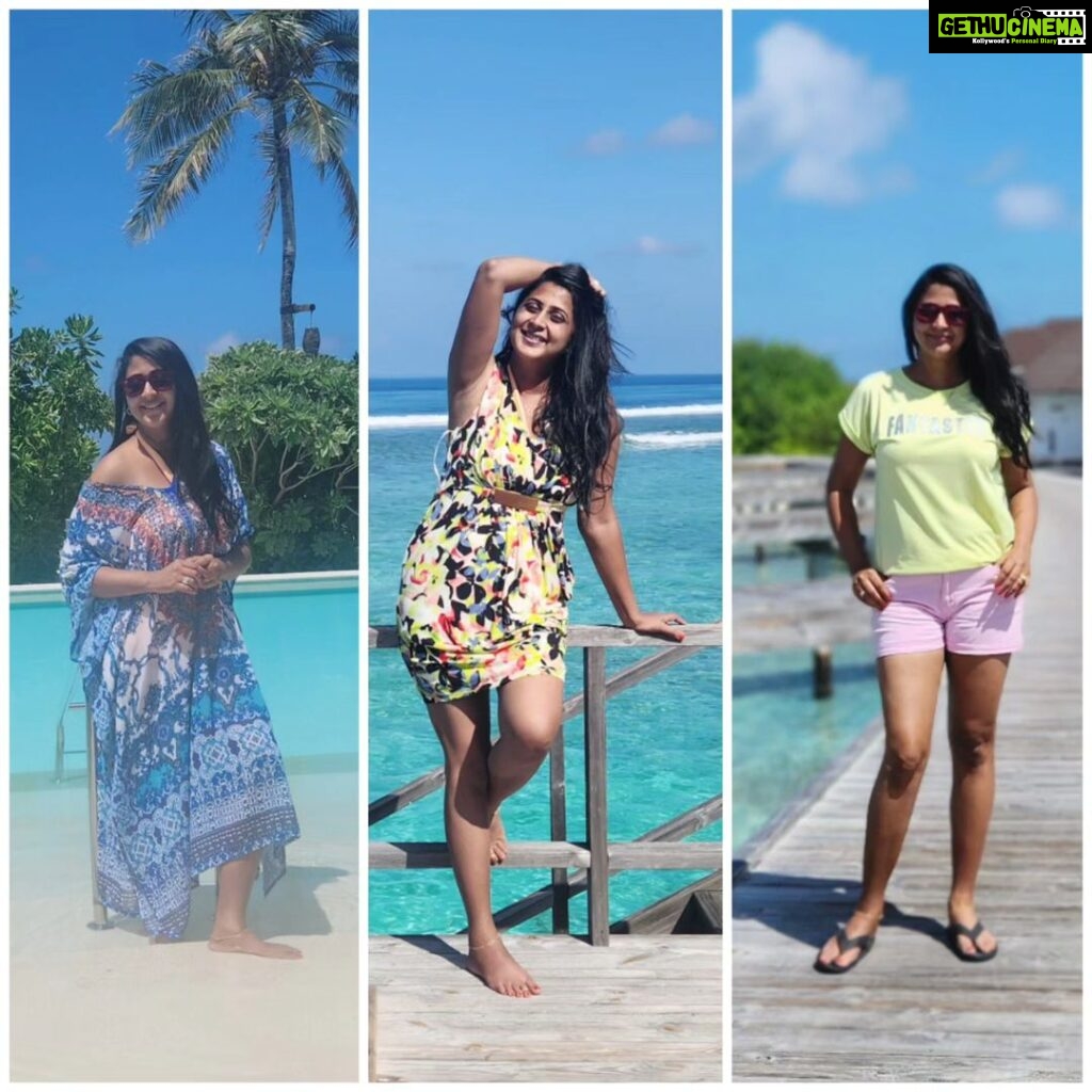 Kaniha Instagram - Having a peaceful much needed getaway at Maldives. Travel Partner @touronholidays thanksfor putting together this amazing stay @sunsiyamolhuveli #waterbabe #maldives #olhuveli #sunsiyam #beachbums Sun Siyam Olhuveli