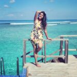Kaniha Instagram - Having a peaceful much needed getaway at Maldives. Travel Partner @touronholidays thanksfor putting together this amazing stay @sunsiyamolhuveli #waterbabe #maldives #olhuveli #sunsiyam #beachbums Sun Siyam Olhuveli