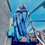 Kaniha Instagram - Monday blues! 💙🧿💙 Clicked by @10fiddlesticks 😘