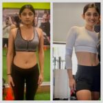 Kanika Mann Instagram - Welll coach @sunnyshetty_ .. Sahi ja re hain hum 😋 Dekhlo sab , jo khte the moti toh ni ho , pta ni q gym jati ho 🤨
