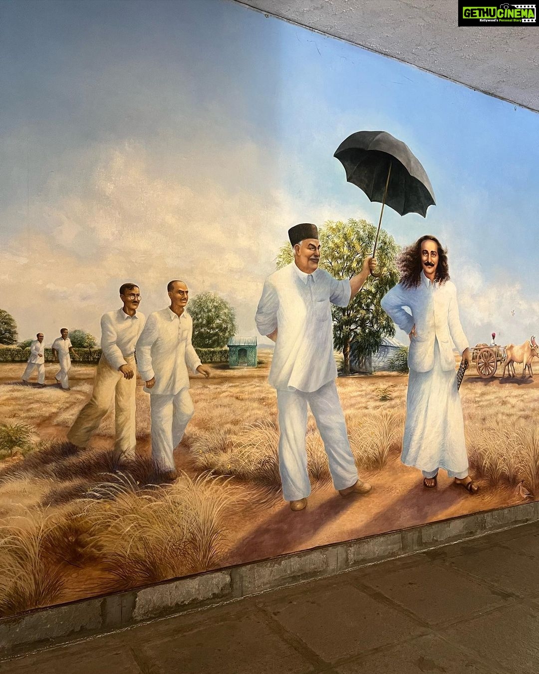 Kanika Mann Instagram - “May my love make you feel one day that God is in everyone.” - Meher baba Meher Pilgrim Retreat, Meherabad