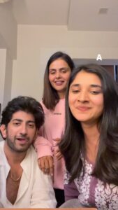 Kanika Mann Instagram - Itni baaar toh reel bnane k takes ni lge , jitne post krne k lg gye 🤕 @abhiraajchawla 🙃🤗