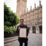 Karan Johar Instagram - Today has been SUCH A SPECIAL day! I am fortunate and deeply grateful to be honoured at the British House of Parliament, in London by the esteemed Baroness Verma of Leicester. We celebrated my 25th year as a filmmaker in the film industry and I launched the teaser for #RockyAurRaniKiiPremKahaani too! It’s one of those days where I pinch myself and realise that dreams do come true. Thank you everyone for the unabashed love you have shown me in my journey. And I promise you, there is more to come!🙏🏻❤️ @ukparliament London, UK